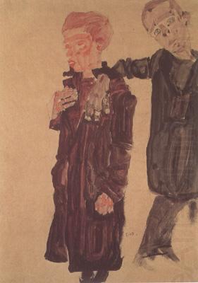 Two Guttersnipes (mk12), Egon Schiele